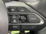 【レーダークルーズコントロール】高速道路での長距離走行が楽に!!自動で速度を保つクルーズコントロールが、衝突軽減システムと連携し、前方の車両を感知して車間を保つように速度調節してくれます!!