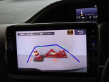 バックガイドモニターを装備しています、車庫入れもラクラクです。