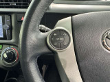 ステアリングスイッチ装備!運転しながら手元でオーディオの操作などができます。