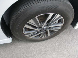 お洒落は足元から純正アルミホイル。