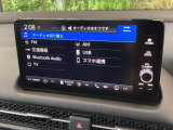 ナビ機能だけではありません、オーディオ機能も充実しています。