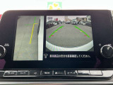 カメラは切り替えが可能で見えにくい左前の死角えおサポート!