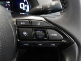 ステアリング右のスイッチにクルーズコントロール機能付き★高速走行時に前車との距離を保ちながら、一定速度での自動走行が可能です!
