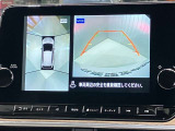 【アラウンドビューモニター】車を上から見下ろしているかのような映像で周囲の状況がひと目で確認、狭い駐車場に駐車するときも安心です♪♪障害物などがあると警告音がなりますので安心して駐車が出来ます★