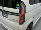視認性がいいテールランプ。後続車にも存在をアピール。