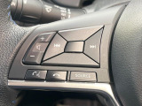 【ステアリングスイッチ】運転中、前方から目線をそらすことなく、オーディオ等の操作が可能な便利機能!安心&快適なドライブを演出してくれます♪