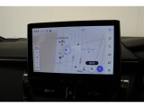 メーカー装着ナビ。操作がわかりやすくらくらくに目的地設定できます。内装デザインにマッチしてます。