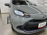 LEDヘッドライトです。デザイン性がよくとても明るいので、夜間の走行や悪天候でも安心です。しかも長寿命!