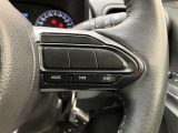 ナビゲーションに視線を移さず、ハンドルから手を離さず、運転に集中したまま手元でオーディオ操作できます♪