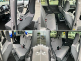 リヤシートも全車消毒済み。解放感ある快適空間!【パーソナルテーブル】など装備も充実。