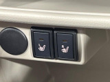 【シートヒーター】寒い日に重宝するシートヒーター!エアコンより早く温まってくれるので寒がりの人も安心ですね♪エアコンの温風は乾燥するから苦手、という方にもをおすすめです。