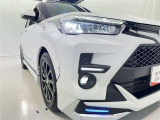 フォグランプ装着車です。暗い夜道の車両前方を明るく照らします
