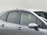 プラスチックバイザーがない分デザインもすっきり★洗車の時の窓拭きもラクラクです!