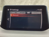 Bluetoothに接続することで、スマートフォンに入っている音楽アプリを車内で楽しめたり、通話が出来ます♪