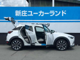 駐停車で気を使いたくない。狭い道もキビキビ走りたい。そんな方にぴったりな大きさです。コンパクトなボディは取り回しが良く、視界も広いので運転しやすいですよ。