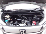 自慢のエンジンはパワードbyHONDAです。精度とバランスにこだわって、低回転からスムースなパワーを発揮します。