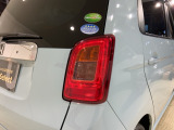 視認性がいいテールランプ。後続車にも存在をアピール。