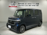 全国納車可 第三者機関証明書付 H SENSING 新車保証 試乗車 ワンオーナー ナビLXU-242NBI TV Rカメラ CD録音 BTオ-ディオ DVD装備のN-BOXカスタム ターボ入庫
