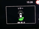 障害物を感知し知らせてくれるので安心です♪