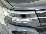 【LEDヘッドライト】現代の主流のライト。明るい光が瞬時に立ち上がり、必要な場所を均一に照らします。寿命も長く省エネで、スタイリッシュなデザインです♪