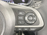 【レーダークルーズコントロール】高速道路での長距離走行が楽に!!自動で速度を保つクルーズコントロールが、衝突軽減システムと連携し、前方の車両を感知して車間を保つように速度調節してくれます!!