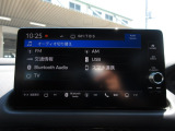 フルセグテレビ搭載。USB入力、Bluetoothオーディオに対応しています。