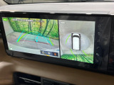 【アラウンドビューモニター】専用のカメラにより、上から見下ろしたような視点で360度クルマの周囲を確認することができます☆死角部分も確認しやすく、狭い場所での切り返しや駐車もスムーズに行えます。