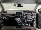 ドライバー目線の画像です。視界が確保されているので運転しやすいです