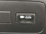 非常時やキャンプなどに役立つAC100Vコンセント付きです。