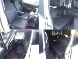 運転席アームレストや助手席アンダーボックスなど使い勝手の良い装備がそろっています。