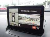 前後パーキングセンサーとガイド線付の360度カメラ!