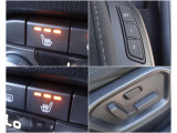 運転席には電動パワーシート搭載!また1つのキーごとシート位置を記憶できるメモリー機能付き!またシートヒーターも搭載!