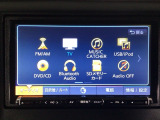 【オーディオ機能】ナビに一体のオーディオは、ワンセグTVの他にDVD/CDプレーヤーを装備♪もちろんFM/AMラジオもお聞きいただけますよ♪