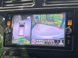 【アラウンドビューモニター】専用のカメラにより、上から見下ろしたような視点で360度クルマの周囲を確認することができます☆死角部分も確認しやすく、狭い場所での切り返しや駐車もスムーズに行えます。