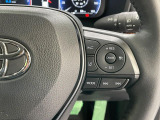【レーダークルーズコントロール】高速道路での長距離走行が楽に!!自動で速度を保つクルーズコントロールが、衝突軽減システムと連携し、前方の車両を感知して車間を保つように速度調節してくれます!!