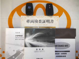 スマートキー付。取扱説明書とメンテナンスノートもあります☆品質評価シート付いてます!トヨタ認定中古車ライト!!
