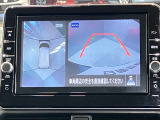 【アラウンドビューモニター】車を上から見下ろしているかのような映像で周囲の状況がひと目で確認、狭い駐車場に駐車するときも安心です♪♪障害物などがあると警告音がなりますので安心して駐車が出来ます★