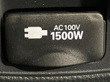 【1500Wアクセサリーコンセント】消費電力1500Wまでの家電が使えます。キャンプやスポーツ・アウトドアでのアクティビティはもちろん、災害・停電の際に大活躍♪