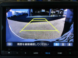 バックカメラ付きで運転が苦手な方も車庫入れが安心です!狭いところでの駐停車もお車を傷つけず安心です!