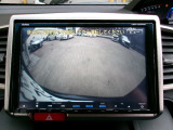 バックカメラの画像です。車庫入れの安心感がアップしますね。