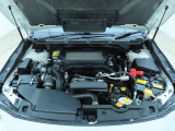 ■スバルと言えば水平対向エンジン。車体の低い位置に搭載されているので、万一の衝突時には、エンジンルームの下へ潜り込み、室内の乗員の被害軽減に貢献致します。