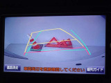 バックガイドモニターを装備しています、車庫入れもラクラクです。