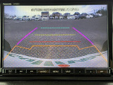 【バックカメラ】駐車が苦手な方でも映像で後方の安全確認もしっかり♪見えない死角の部分や距離感などモニター確認することが可能です!