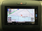 ナビゲーションは、フルセグTV対応のGathers純正メモリーナビを搭載しています。ナビに曲を記憶させるミュージックサーバー使用時は、別途SDカードが必要になります。