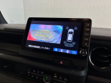 【バックカメラ】リバースにするだけで映ります、後方の安全確認や、狭い駐車場での車庫入れ、雨の日や夜間など視界の悪い時に便利です!安全にバックする為には欠かせない装備です。