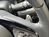 運転席手元でシフトダウンシフトアップが可能なパドルシフトを装備しております。