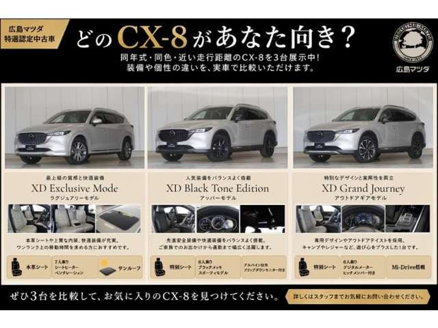 マツダ CX-8 2.2 XD グランドジャーニー 4WD の中古車詳細 (45,000km