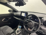 見晴らしのよい運転席。