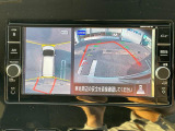 【アラウンドビューモニター】専用のカメラにより、上から見下ろしたような視点で360度クルマの周囲を確認することができます☆死角部分も確認しやすく、狭い場所での切り返しや駐車もスムーズに行えます。