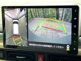 【パノラマモニター】専用のカメラにより、上から見下ろしたような視点で360度クルマの周囲を確認することができます☆死角部分も確認しやすく、狭い場所での切り返しや駐車もスムーズに行えます。